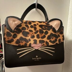 Kate Spade Run Wild Leopard handbag